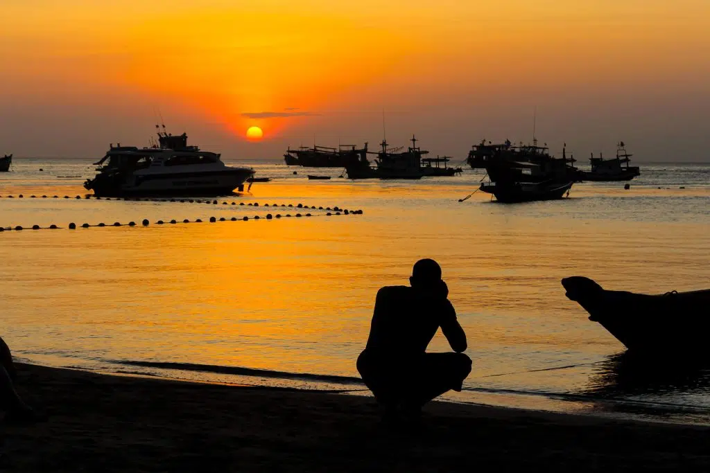 idckohtao.com sunset on koh tao