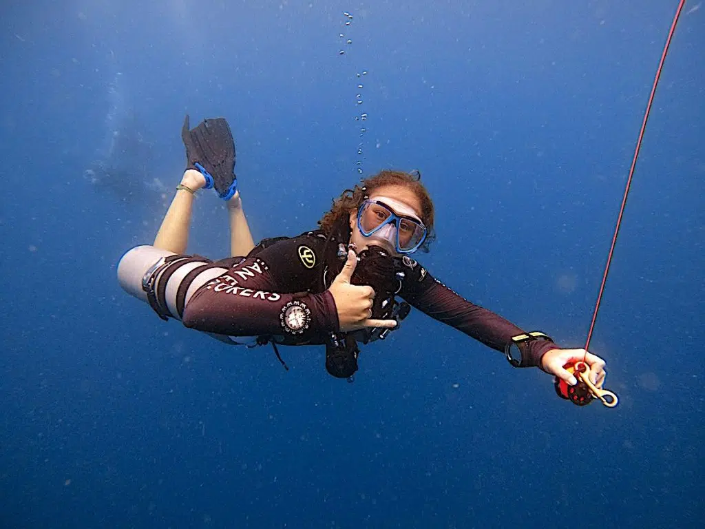 master scuba diver trainer - specialty instructor program in thailand