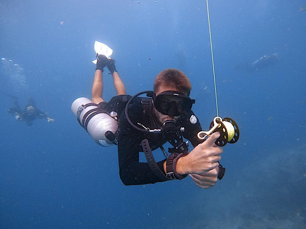 PADI Sidemount Specialty Instructor course in thailand