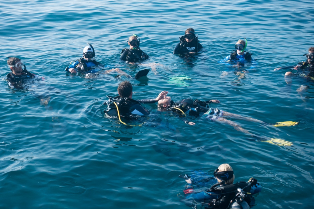 Exposure to the Sun in Open Water